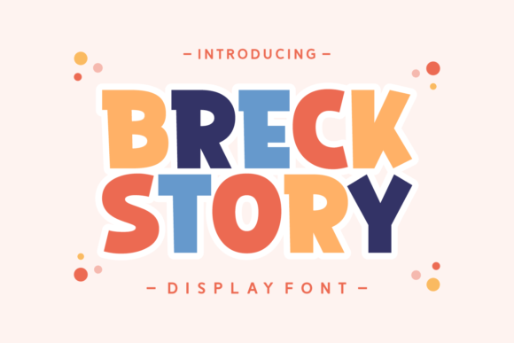 Breck Story: A Font That Adds Instant Charm to Any Design
