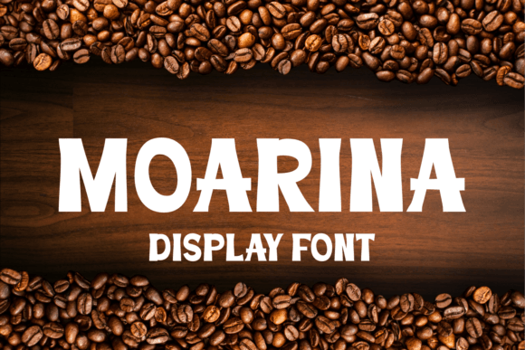 Moarina Font: A Friendly Display Typeface for Creative Projects