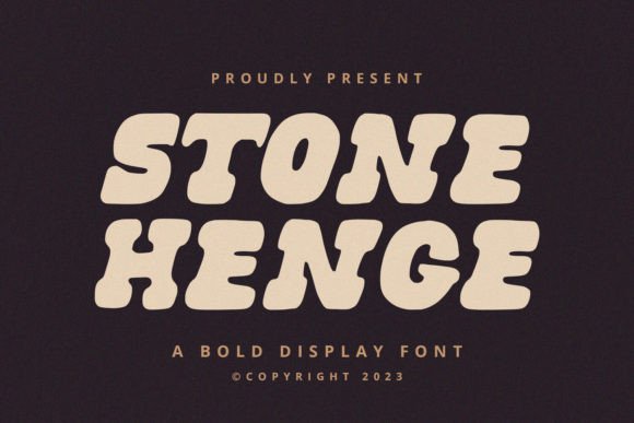Stonehenge: A Typeface with Natural Vintage Character